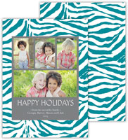 Digital Holiday Photo Cards by Dabney Lee - Tiger Peacock (Flat) Digital Holiday Photo Cards by Dabney Lee - Tiger Peacock (Flat)