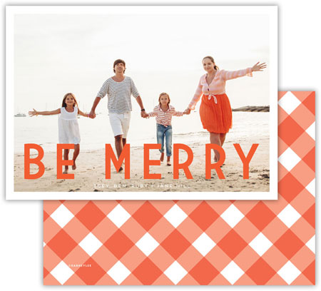Digital Holiday Photo Cards by Dabney Lees - Be Merry Digital Holiday Photo Cards by Dabney Lees - Be Merry