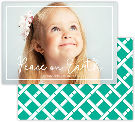 Digital Holiday Photo Cards by Dabney Lees - Peace On Earth Digital Holiday Photo Cards by Dabney Lees - Peace On Earth