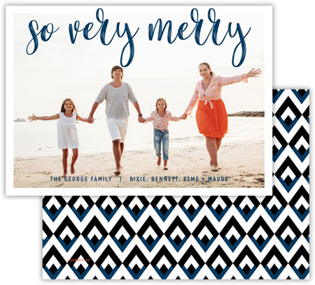 Digital Holiday Photo Cards by Dabney Lees - So Verry Merry