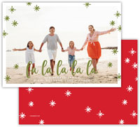 Digital Holiday Photo Cards by Dabney Lees - Fa La La LaLa La
