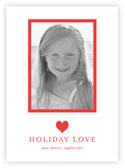 Letterpress Holiday Photo Mount Cards by Dabney Lee (Holiday Love)