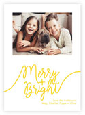 Letterpress Holiday Photo Mount Cards by Dabney Lee (Whimiscal Merry)