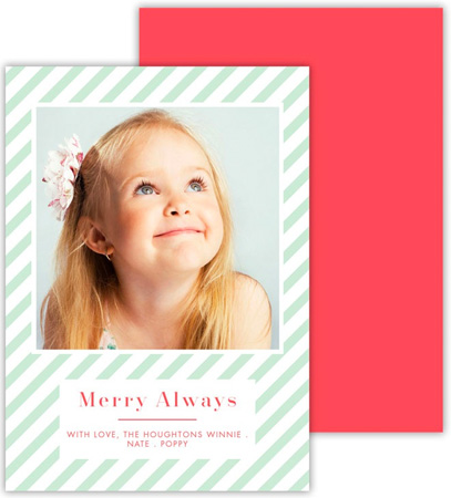 Digital Holiday Photo Cards by Dabney Lees - Merry Always Digital Holiday Photo Cards by Dabney Lees - Merry Always