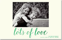 Holiday Photo Mount Cards by Dabney Lee - Lots of Love Foil