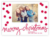 Letterpress Holiday Photo Mount Cards by Dabney Lee (Holepunch Christmas)