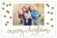 Letterpress Holiday Photo Mount Cards by Dabney Lee (Holepunch Christmas)
