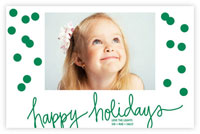 Letterpress Holiday Photo Mount Cards by Dabney Lee (Holepunch Holidays)