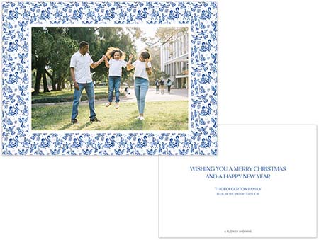 Digital Holiday Photo Cards by Flower & Vine (Nativity Monochromatic - Horizontal) Digital Holiday Photo Cards by Flower & Vine (Nativity Monochromatic - Horizontal)
