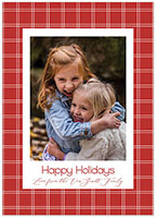 Digital Holiday Photo Cards by Flower & Vine (Windowpane)
