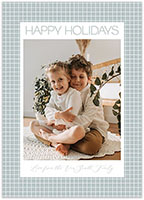 Digital Holiday Photo Cards by Flower & Vine (Grid Frame)