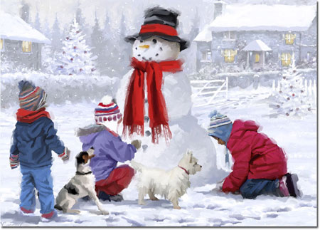 Charitable Holiday Greeting Cards by Good Cause Greetings - Playtime