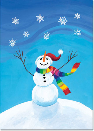 Boxed Charitable Holiday Greeting Cards by Good Cause Greetings - Let It Snow