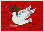 Charitable Holiday Greeting Cards by Good Cause Greetings - Peace Dove