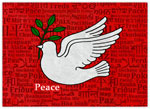 Boxed Charitable Holiday Greeting Cards by Good Cause Greetings - Peace Dove