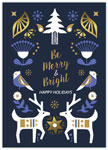 Charitable Holiday Greeting Cards by Good Cause Greetings - Merry & Bright