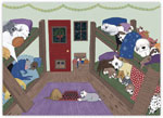 Charitable Holiday Greeting Cards by Good Cause Greetings - Nap Time