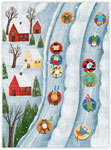 Charitable Holiday Greeting Cards by Good Cause Greetings - Tubing Cats