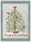 Charitable Holiday Greeting Cards by Good Cause Greetings - Holiday Tree