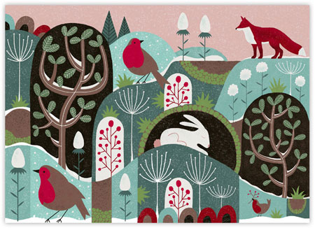 Charitable Holiday Greeting Cards by Good Cause Greetings - Winter Wildlife Charitable Holiday Greeting Cards by Good Cause Greetings - Winter Wildlife
