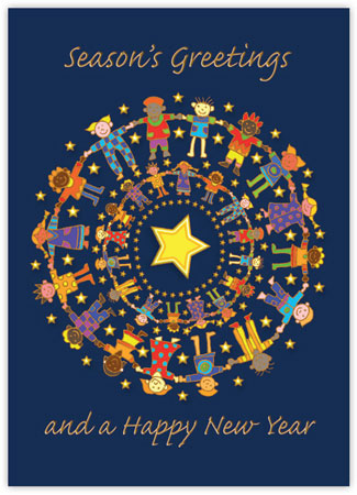 Boxed Charitable Holiday Greeting Cards by Good Cause Greetings - Harmony