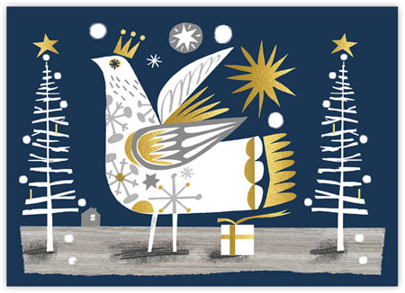 Boxed Charitable Holiday Greeting Cards by Good Cause Greetings - Starry Night