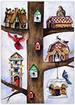 Boxed Charitable Holiday Greeting Cards by Good Cause Greetings - Home for the Holidays