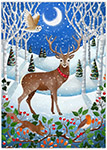 Charitable Holiday Greeting Cards by Good Cause Greetings - Winter Stag