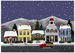 Boxed Charitable Holiday Greeting Cards by Good Cause Greetings - Main Street