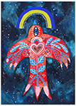 Charitable Holiday Greeting Cards by Good Cause Greetings - Peace Bird