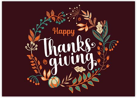 Boxed Holiday Greeting Cards by Good Cause Greetings - Happy Thanksgiving Boxed Holiday Greeting Cards by Good Cause Greetings - Happy Thanksgiving