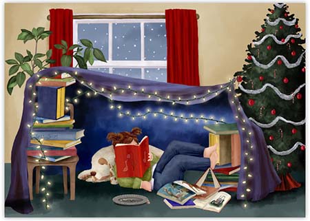 Boxed Holiday Greeting Cards by Good Cause Greetings - Book Fort Boxed Holiday Greeting Cards by Good Cause Greetings - Book Fort
