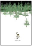 Boxed Holiday Greeting Cards by Good Cause Greetings - Peaceful Deer