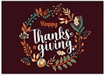 Charitable Holiday Greeting Cards by Good Cause Greetings - Happy Thanksgiving