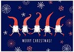 Charitable Holiday Greeting Cards by Good Cause Greetings - Dancing Elves