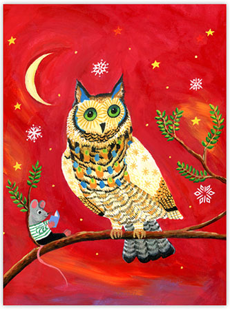 Boxed Holiday Greeting Cards by Good Cause Greetings - Mouse Tales Boxed Holiday Greeting Cards by Good Cause Greetings - Mouse Tales