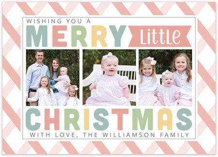 Digital Holiday Photo Cards by HollyDays (Merry Little Christmas)