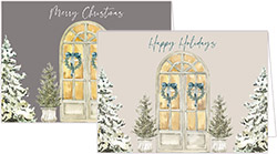 Holiday Greeting Cards by Imogene & Rose - Snowy Entry