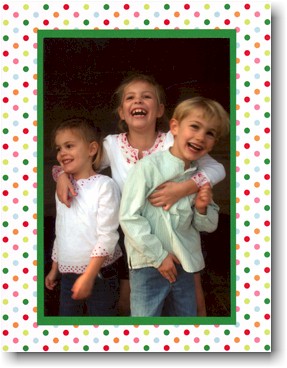 Digital Holiday Photo Cards by Boatman Geller - Confetti Dot