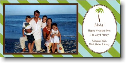 Holiday Photo Mount Cards by Boatman Geller - Palm