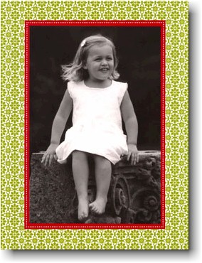 Digital Holiday Photo Cards by Boatman Geller - Mosaic Green Digital Holiday Photo Cards by Boatman Geller - Mosaic Green