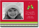 Digital Holiday Photo Cards by Boatman Geller - Mittens Red