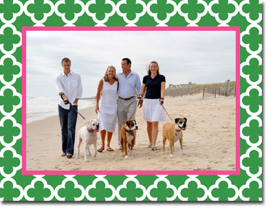 Create-Your-Own Holiday Photo Mount Cards by Boatman Geller (Bristol Tile)