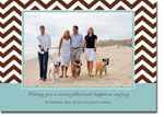 Create-Your-Own Digital Holiday Photo Cards by Boatman Geller (Chevron - 1 Photo)