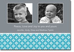 Create-Your-Own Digital Holiday Photo Cards by Boatman Geller (Azra Tile - 2 Photo)