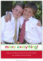 Digital Holiday Photo Cards by Boatman Geller - Merry Everything