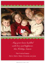 Digital Holiday Photo Cards by Boatman Geller - Scallop Red