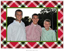 Holiday Photo Mount Cards by Boatman Geller - Ashley Plaid Red