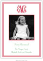 Digital Holiday Photo Cards by Boatman Geller - Grand Border Cherry