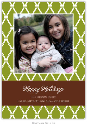Digital Holiday Photo Cards by Boatman Geller - Bamboo Jungle Digital Holiday Photo Cards by Boatman Geller - Bamboo Jungle